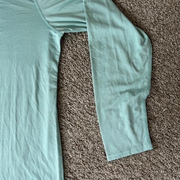 NWT Terramar All Season Performance Men’s Long Sleeve Shirt. Spring ‘23. Aqua. L - Picture 2 of 12